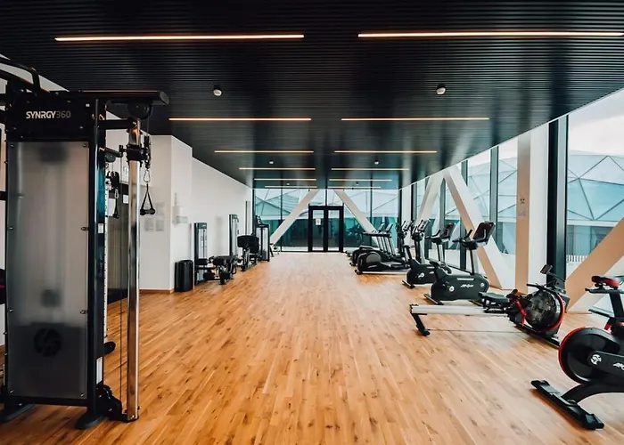 De Luxe 1 A Coucher, Centre Commercial, Piscine Et Fitness 아파트 *