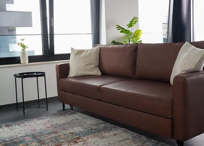 De Luxe 1 A Coucher, Centre Commercial, Piscine Et Fitness 아파트 *