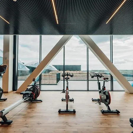 De Luxe 1 A Coucher, Centre Commercial, Piscine Et Fitness 아파트 *