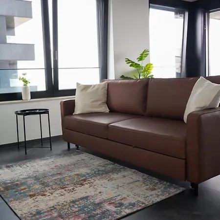 De Luxe 1 A Coucher, Centre Commercial, Piscine Et Fitness 아파트 *